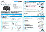 Canon PowerShot G5 Quick start guide