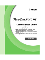 Canon 5251B001 User manual