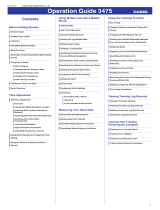 Casio 3475 User guide