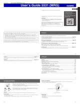 G-Shock DW5600BBN-1 User guide