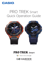Casio Pro Trek Series Pro Trek Smart WSD-F20 User manual