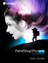 Corel PaintShop Pro 2018 Ultimate User manual