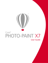 Corel Photo Paint X7 User manual
