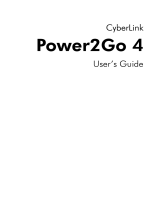 CyberLink Power2Go 4.0 User manual