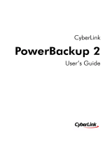 CyberLink PowerBackup 2.0 Owner's manual