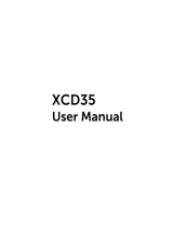 Dell XCD 35 User manual