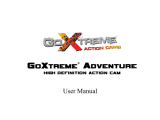 goxtreme Adventure User manual