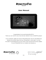 Easypix MonsterPad EP751 User manual