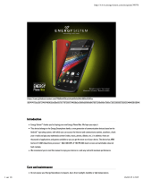 ENERGY SISTEM Energy Phone Max User manual