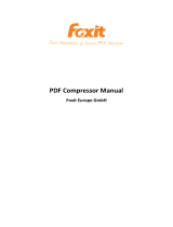 Foxit PDF Compressor Operating instructions