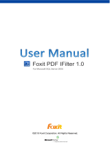 FoxitPDF IFilter 1.0 for Microsoft SQL Server 2005