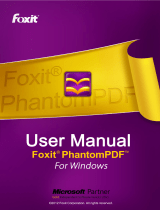 FoxitPhantomPDF 5.4 for Windows
