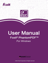 FoxitPhantomPDF 6.2 for Windows