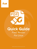 Foxit Reader Reader 1.0 for Linux User guide