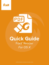 Foxit Reader Reader 1.0 for OSX User guide