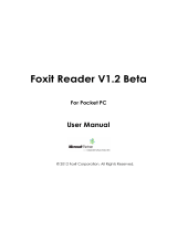 FoxitReader 1.2 for Pocket PC