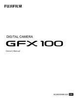 Fujifilm GFX 100 User manual