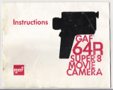 GAF 64R Operating instructions