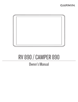 Garmin RV 890 User manual