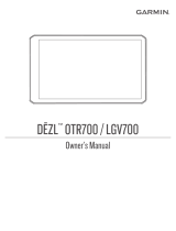 Garmin Dezl OTR-700 Owner's manual