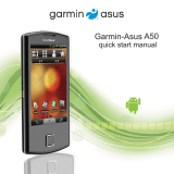 Garmin Asus A50 Quick start guide