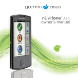 Garmin Asus Nüvifone A50 Videotron Owner's manual