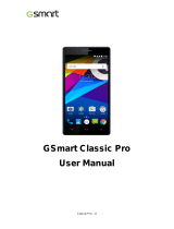 Giga-Byte Communications GSmart Classic Pro User manual