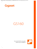 Gigaset GS160 User manual