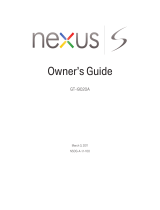 Samsung GT-I9020 Nexus S Owner's manual