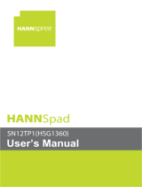 Hannspree SN-12TP1 Operating instructions