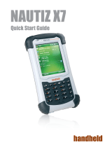 Handheld Nautiz Nautiz X7 Quick start guide