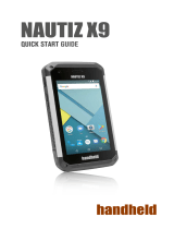 Handheld Nautiz Nautiz X9 Quick start guide