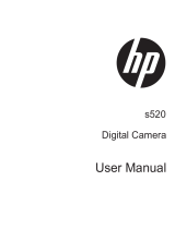 HP s520 Digital Camera User manual