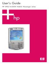 HP iPAQ HW6500 Series Operating instructions