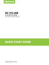 Hip Street HS-193 Quick start guide