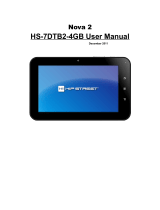 Hip Street HS-7DTB2 - Nova 2 User manual