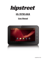 Hip Street HS-7DTB5 - Nova 4 User manual