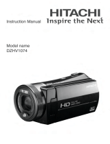 Hitachi DZ-HV1074 Owner's manual