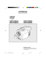Hitachi DZMV208EAU Owner's manual
