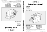 Hitachi DZ-MV270A User manual