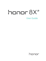 Honor 8X Operating instructions