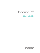 Honor 9 User manual