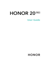 Honor 20 Pro User manual