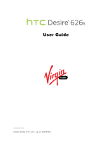 HTC Desire 626S Virgin Mobile User manual
