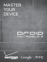 HTC Droid Incredible 2 Verizon Wireless Quick start guide