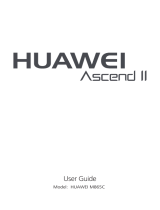 Huawei M865C Tracfone Owner's manual