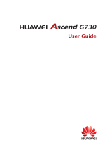 Huawei Ascend G730 Operating instructions