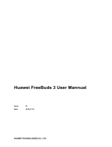 Huawei FreeBuds 3 User manual