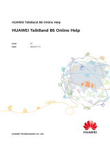 Huawei TalkBand B6 User manual