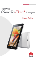 Huawei MediaPad 7 Vogue User manual